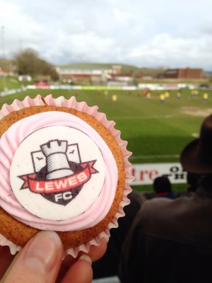 Lewes Football Club - first for equal pay!